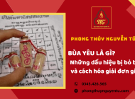 Bùa yêu là gì? Những dấu hiệu bị bỏ bùa và cách hóa giải đơn giản